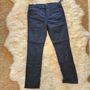 Joe's Jeans Men's Slouched Straight Sz 34 Waist Charcoal Slacks NWT